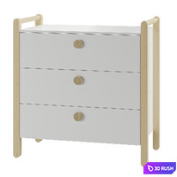Chest of drawers Ruffy 3D Model Corona