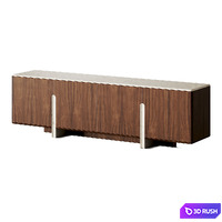 Roche Bobois Palatine Sideboard 3D Model Vray, Corona