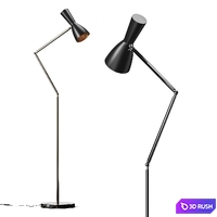 WORMHOLE 02 Floor Lamp By Il Bronzetto 3D Model Vray, Corona