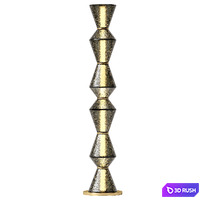 Evette Nordic Modern Floor Lamp 3D Model Corona