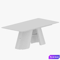 Dining table Seltic 3D Model Corona