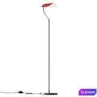 Hay Apex Floor Lamp 3D Model Vray, Corona