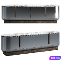 Visionnaire | Siona Sideboard 3D Model Vray, Corona