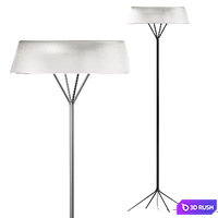 Vibia Lily Floor Lamp 3D Model Vray, Corona