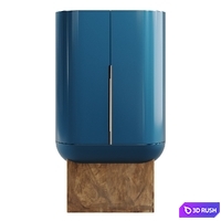 Bar unit Siona by Visionnaire 3D Model Vray, Corona
