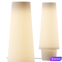 Vondom Ulm Outdoor Floor Lamp 3D Model Corona