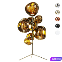 Melt Floor Stand Chandelier by Tom Dixon 3D Model