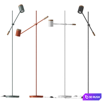 Floor lamp Alney 3D Model Vray, Corona
