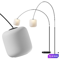 AM.PM Elita Floor Lamp 3D Model Vray, Corona