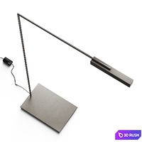 Poliform Arthur Floor Lamp 3D Model Vray, Corona