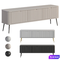 TV stand Zova RTV168 by Perfect Home 3D Model Corona