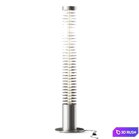 Cassina Iride Floor Lamps 3D Model Vray, Corona