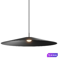 Luceplan Koine Floor Lamp 3D Model Vray, Corona
