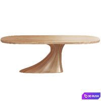 Clearance Dining Table 3D Model Corona
