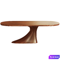 Clearance Dining Table 3D Model Corona