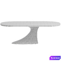 Clearance Dining Table 3D Model Corona
