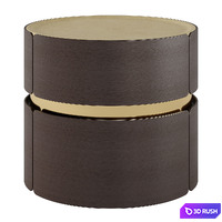 Toshi bedside table 3D Model Vray, Corona