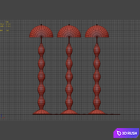 Mooijane Drop Floor Lamp 3D Model Corona