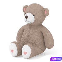 Little Bear 3D Model Vray