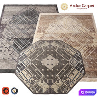 Carpet Ardor (Habitat) 2400x3000 (3 colors) 3D Model Corona