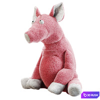 Soft toy SIGIKID Pig "Career Sau" by DeZonnewijzer 3D Model Vray