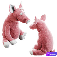 Soft toy SIGIKID Pig "Career Sau" by DeZonnewijzer 3D Model Vray