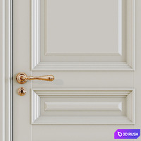 Classic interior doors 3D Model Corona