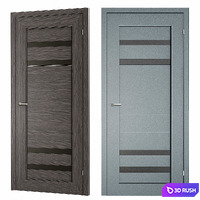 Interior Doors Premium Pro No. 124 3D Model Vray