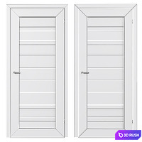 Interior Doors Premium Pro No. 124 3D Model Vray