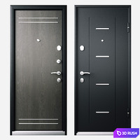 Entrance door DELTA-M 10 from TOREX 860x2030 3D Model Corona