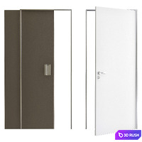 Contemporary interior doors №97 3D Model Vray