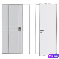 Contemporary interior doors №97 3D Model Vray