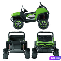 Electric Toy car Mercedes Unimog 3D Model Corona