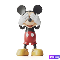 Mickey Mouse 3D Model Vray