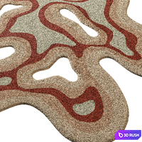 The Valley Rug by MUSH Studios 3D Model Vray, Corona