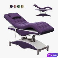 Massage bed for spa Yoocell OC1245 3D Model Corona