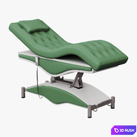 Massage bed for spa Yoocell OC1245 3D Model Corona