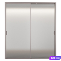 Door set 3D Model Vray