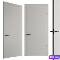 Modern Doors Set 98 3D Model Vray, Corona