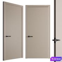 Modern Doors Set 98 3D Model Vray, Corona