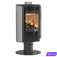 ERIK stove by Kratki 3D Model Corona