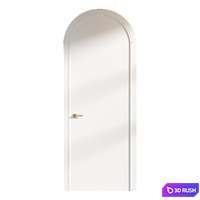 Mona arched door 3D Model Corona