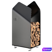 Firewood rack Woodpile firewood 3D Model Vray, Corona