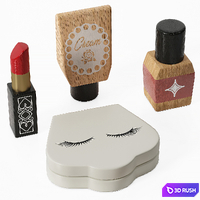Le Toy Van Cosmetic Toy Set for Kids 3D Model Corona