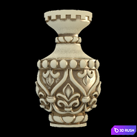Decor Vase 3D Model Vray