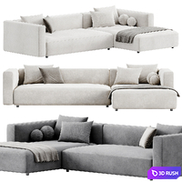 MATCH Sofa By Prostoria 3D Model Corona