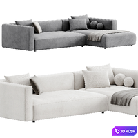 MATCH Sofa By Prostoria 3D Model Corona
