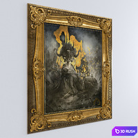 Eros et Thanatos 3D Model Vray