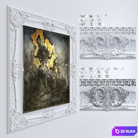 Eros et Thanatos 3D Model Vray