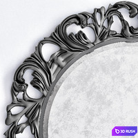 Mirror DV HOME CIRCLE 3D Model Vray
